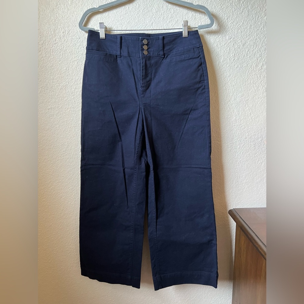 LOFT Navy Blue Wide Leg Pants!!